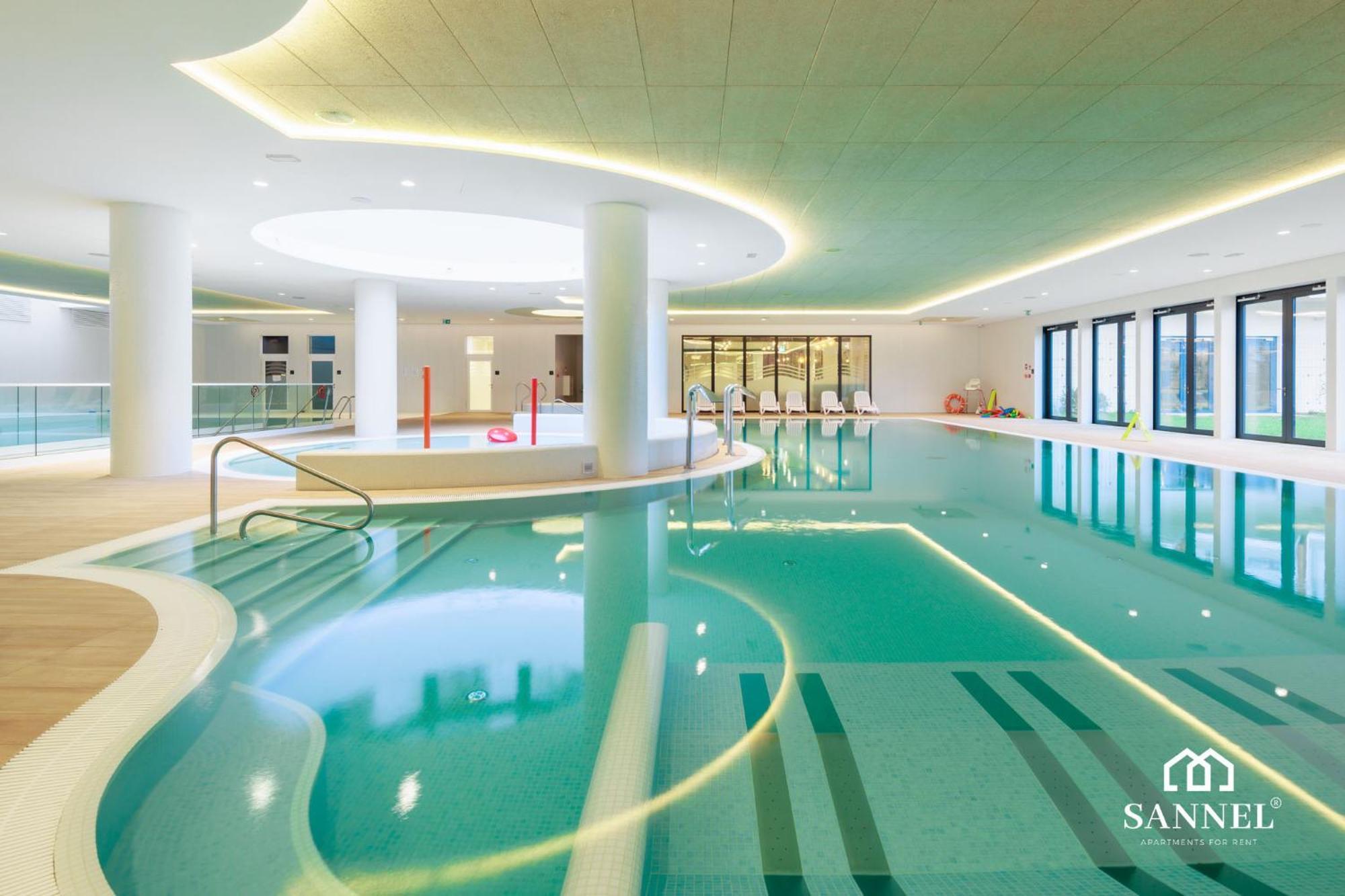 Apartament Golden Sand Z Dostepem Do Basenow,Jacuzzi,Strefy Saun- Pinea Apartments Pobierowo-Sannel Apartments For Rent Luaran gambar